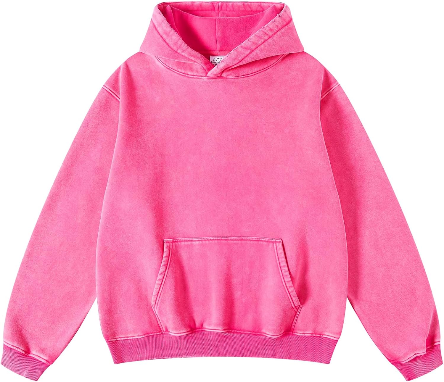 Mens Pullover Oversized Hoodie Cotton Hooded Sweatshirt Heavyweight Hoodie - Picture 26 of 38