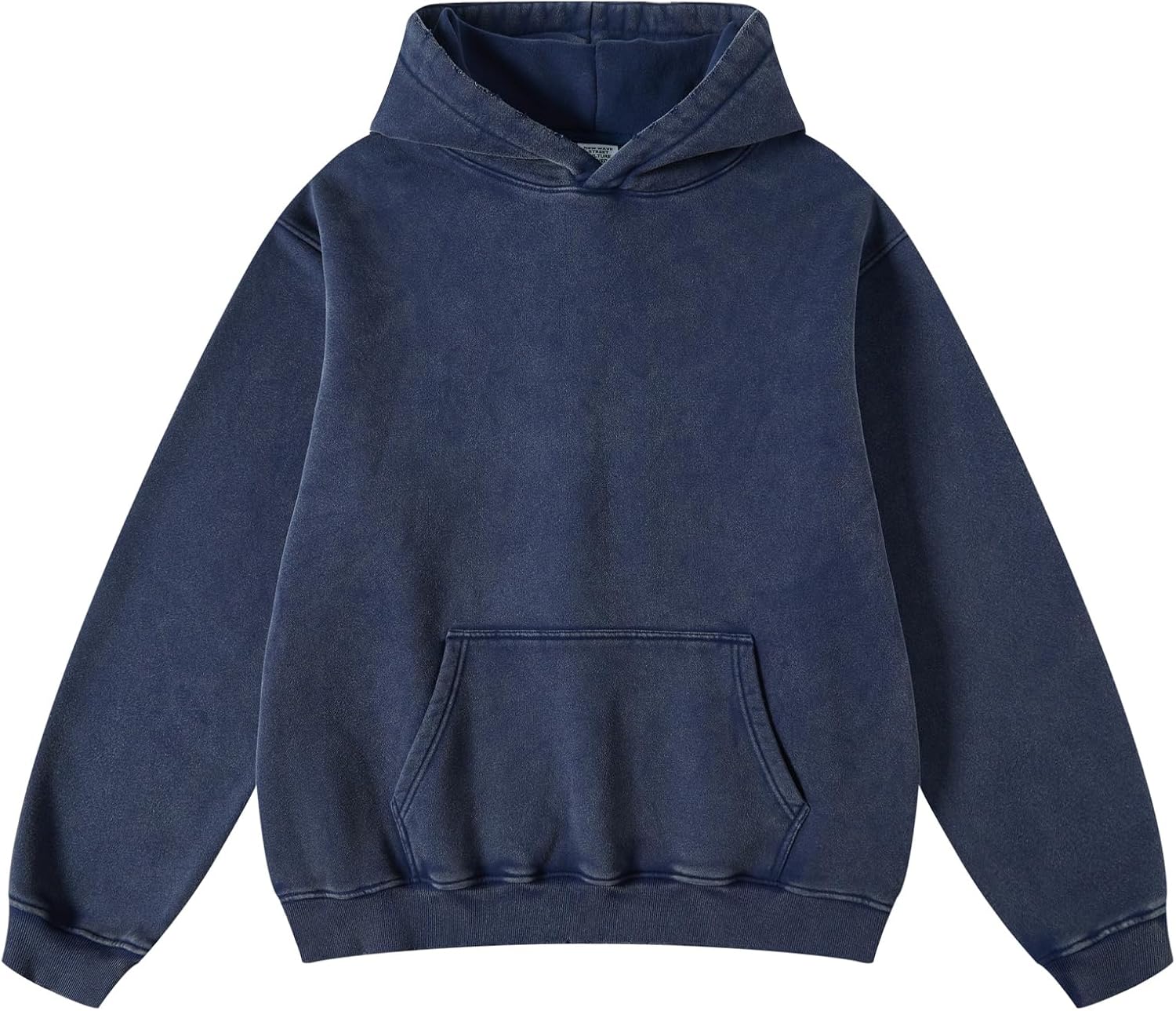 Mens Pullover Oversized Hoodie Cotton Hooded Sweatshirt Heavyweight Hoodie - Picture 27 of 38