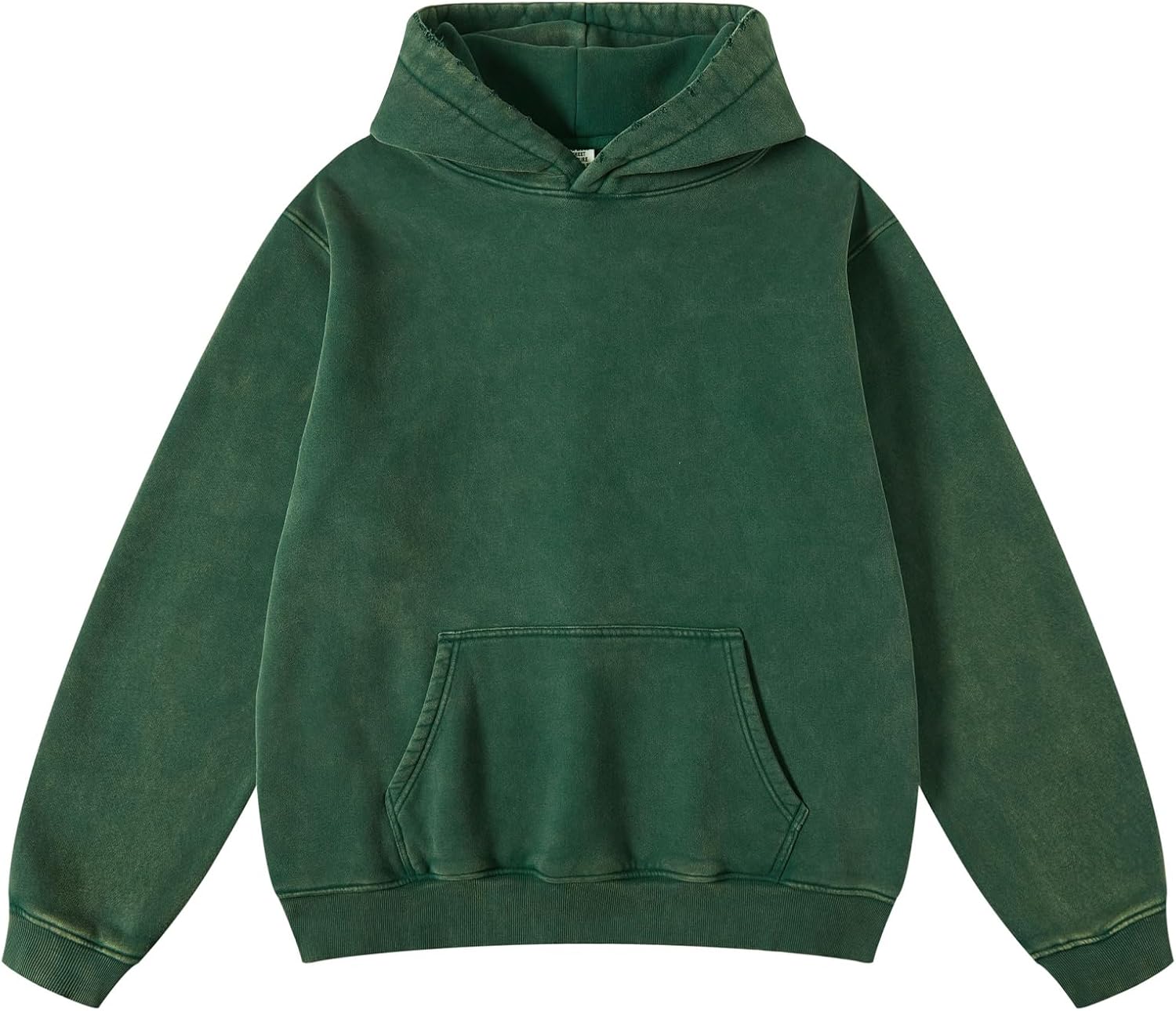 Mens Pullover Oversized Hoodie Cotton Hooded Sweatshirt Heavyweight Hoodie - Picture 33 of 38