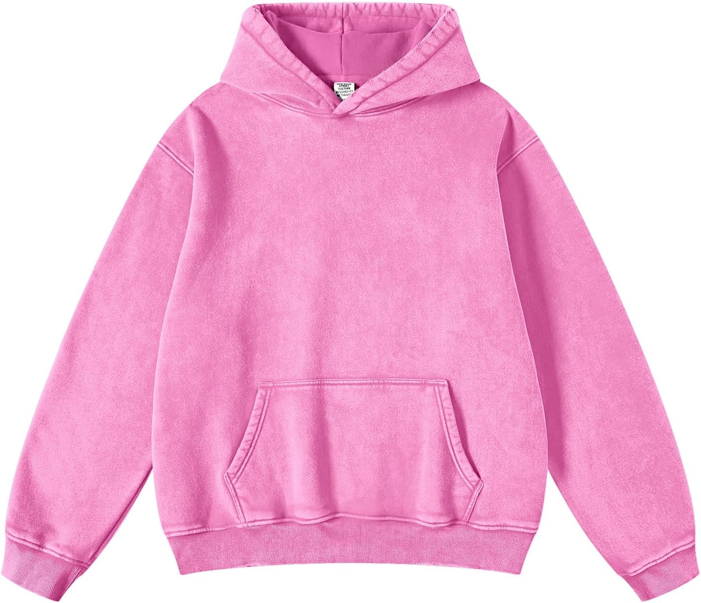 Mens Pullover Oversized Hoodie Cotton Hooded Sweatshirt Heavyweight Hoodie - Picture 36 of 38