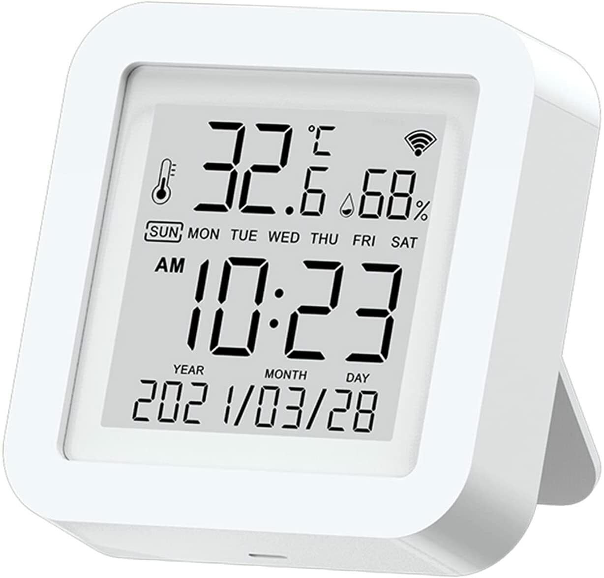 Wireless WiFi Hygrometer Temperature Sensor for Smart Home - Google Compatible - Picture 9 of 12