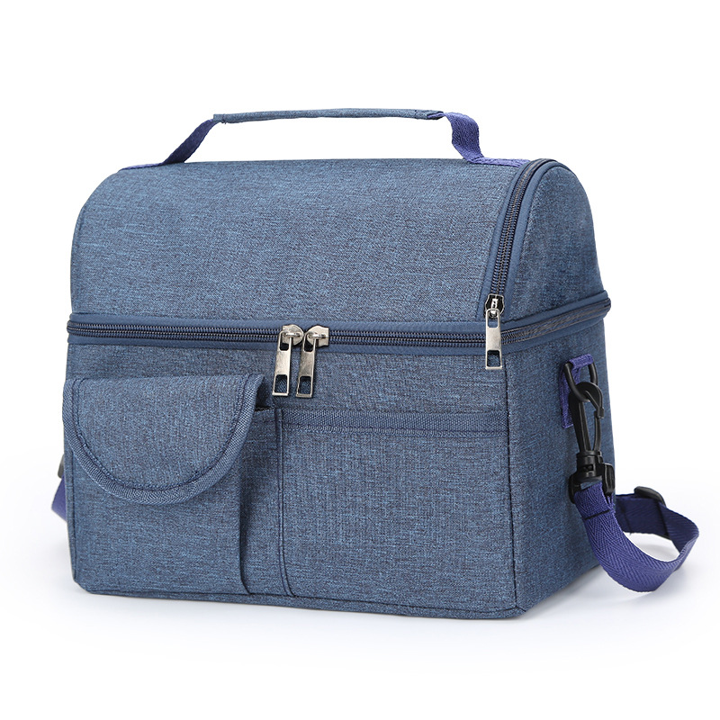 Large Insulated Lunch Bag Adult Kids Men Thermal Cool Hot Food Storage Tote Box