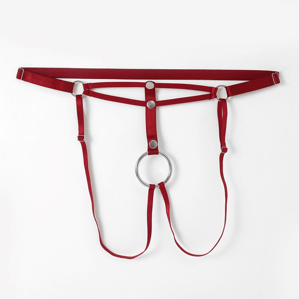 Slip intimo uomo classico senza cavallo perizoma lingerie uomo foro O ring - Foto 25 di 39