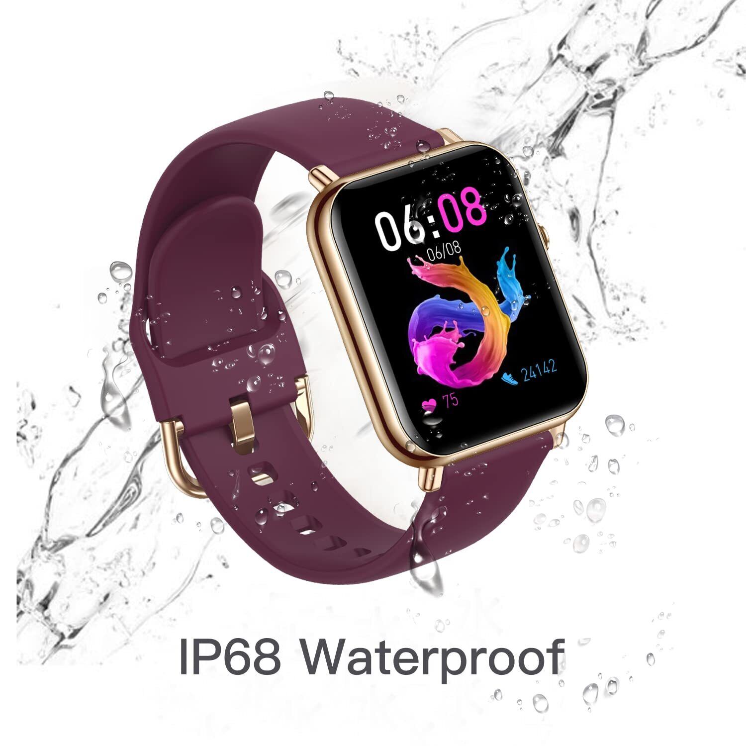 Bluetooth Smart Watch Heart Rate Fitness Tracker for iPhone Android Samsung LG - Picture 39 of 52