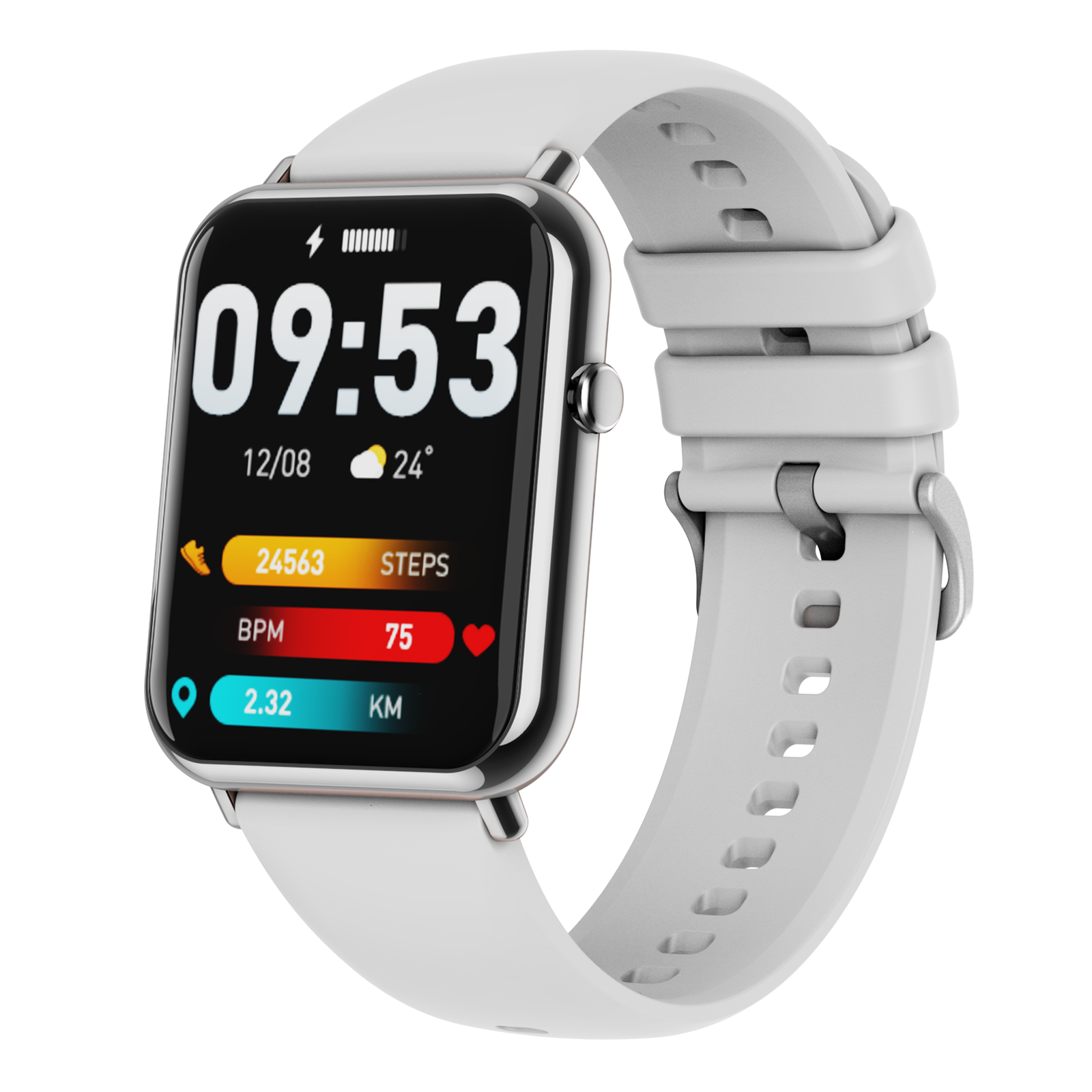 Bluetooth Smart Watch Heart Rate Fitness Tracker for iPhone Android Samsung LG - Picture 44 of 52