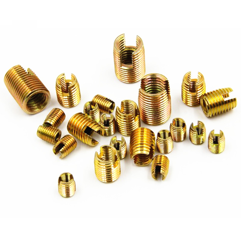 Kit inserti riparazione filettatura elicoidale M3-M12 set viti autofilettanti dorate 10 pezzi - Foto 6 di 12