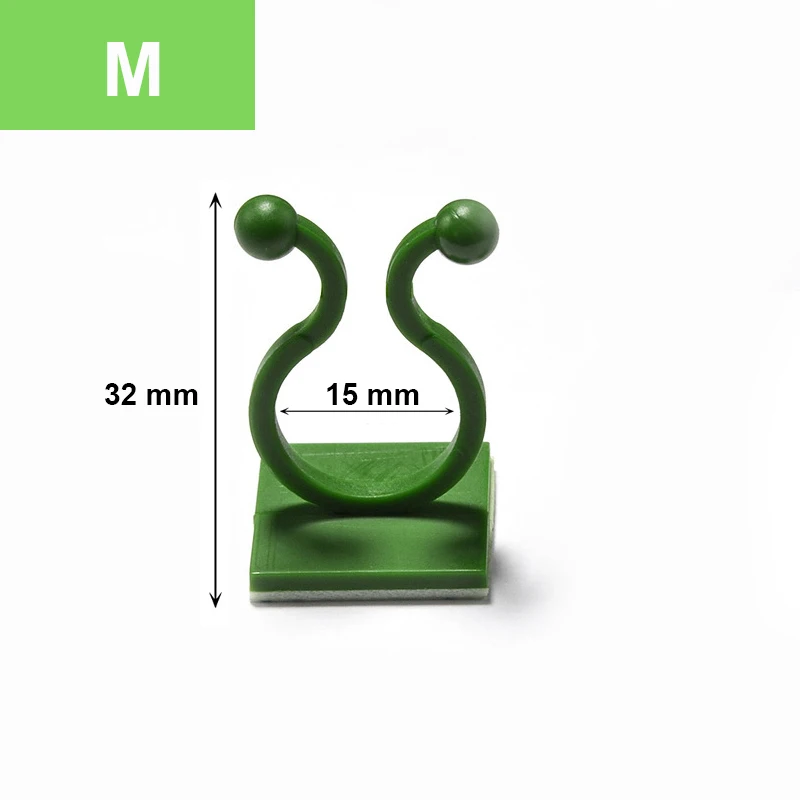 Self-Adhesive Plant Wall Clips | 50 Pcs Set | Vine Support & Garden Decor - Picture 17 of 21
