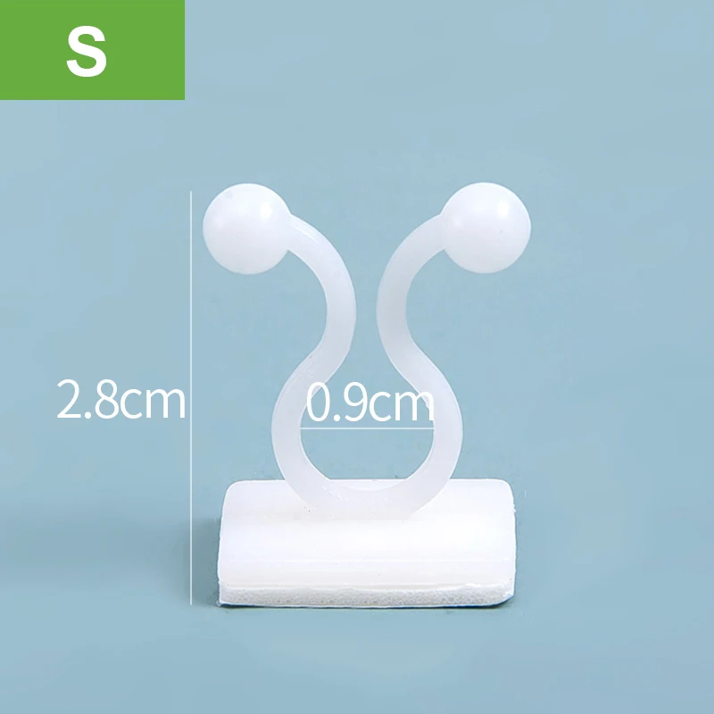 Self-Adhesive Plant Wall Clips | 50 Pcs Set | Vine Support & Garden Decor - Picture 21 of 21