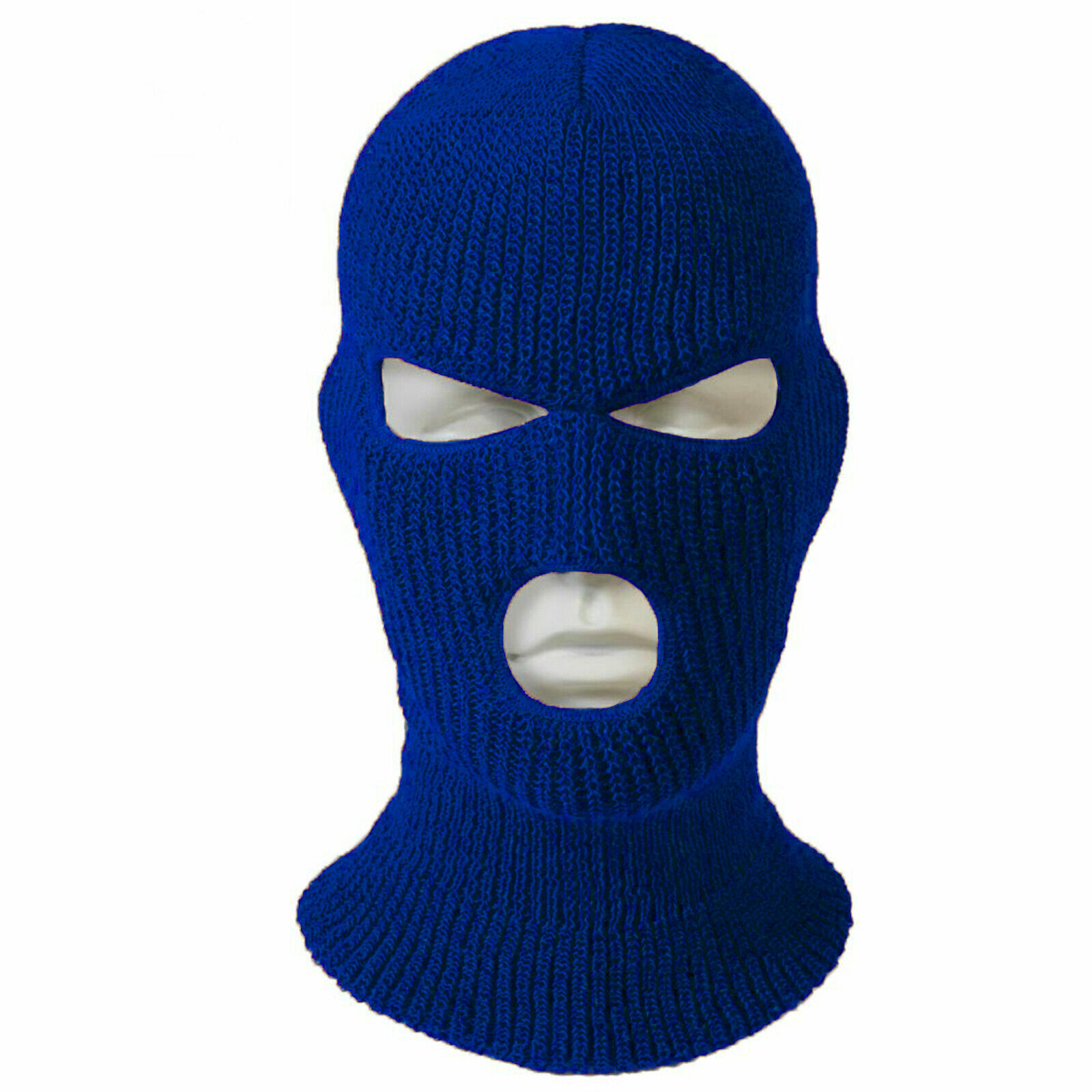 2PCS 3Hole Full Face Ski Mask Winter Cap Balaclava Hood Windproof Tactical Hat - Picture 12 of 12