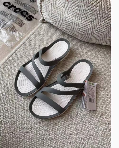 LO ÚLTIMO Nuevos Zapatos Abatibles Para Mujer Nuevos Crocs Swiftwater Sandalias Zapatos Onda - Imagen 21 de 29