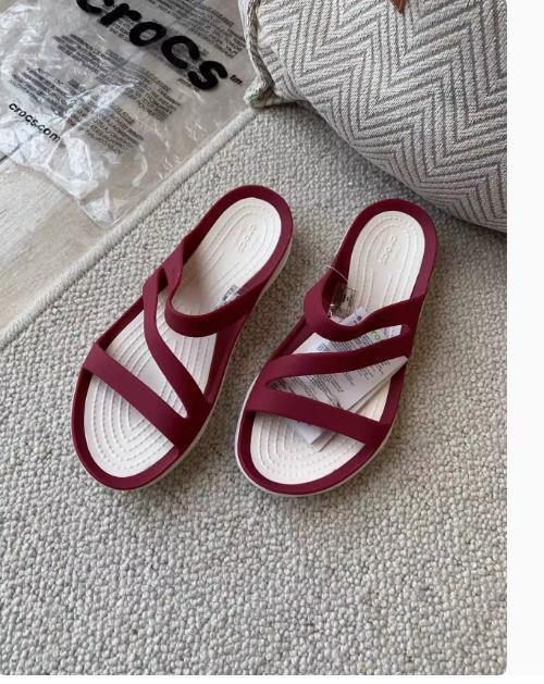 LO ÚLTIMO Nuevos Zapatos Abatibles Para Mujer Nuevos Crocs Swiftwater Sandalias Zapatos Onda - Imagen 22 de 29