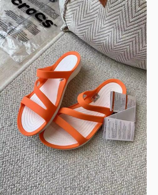 LO ÚLTIMO Nuevos Zapatos Abatibles Para Mujer Nuevos Crocs Swiftwater Sandalias Zapatos Onda - Imagen 24 de 29