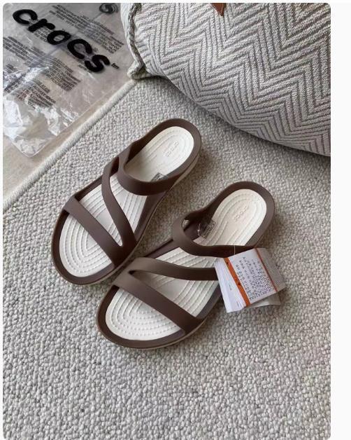 LO ÚLTIMO Nuevos Zapatos Abatibles Para Mujer Nuevos Crocs Swiftwater Sandalias Zapatos Onda - Imagen 27 de 29