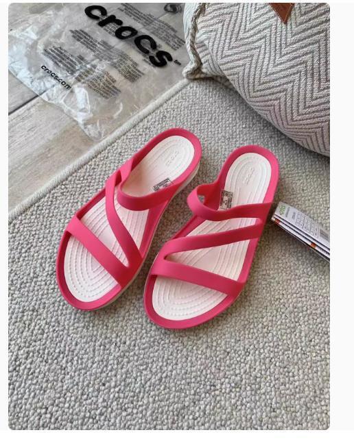 LO ÚLTIMO Nuevos Zapatos Abatibles Para Mujer Nuevos Crocs Swiftwater Sandalias Zapatos Onda - Imagen 28 de 29