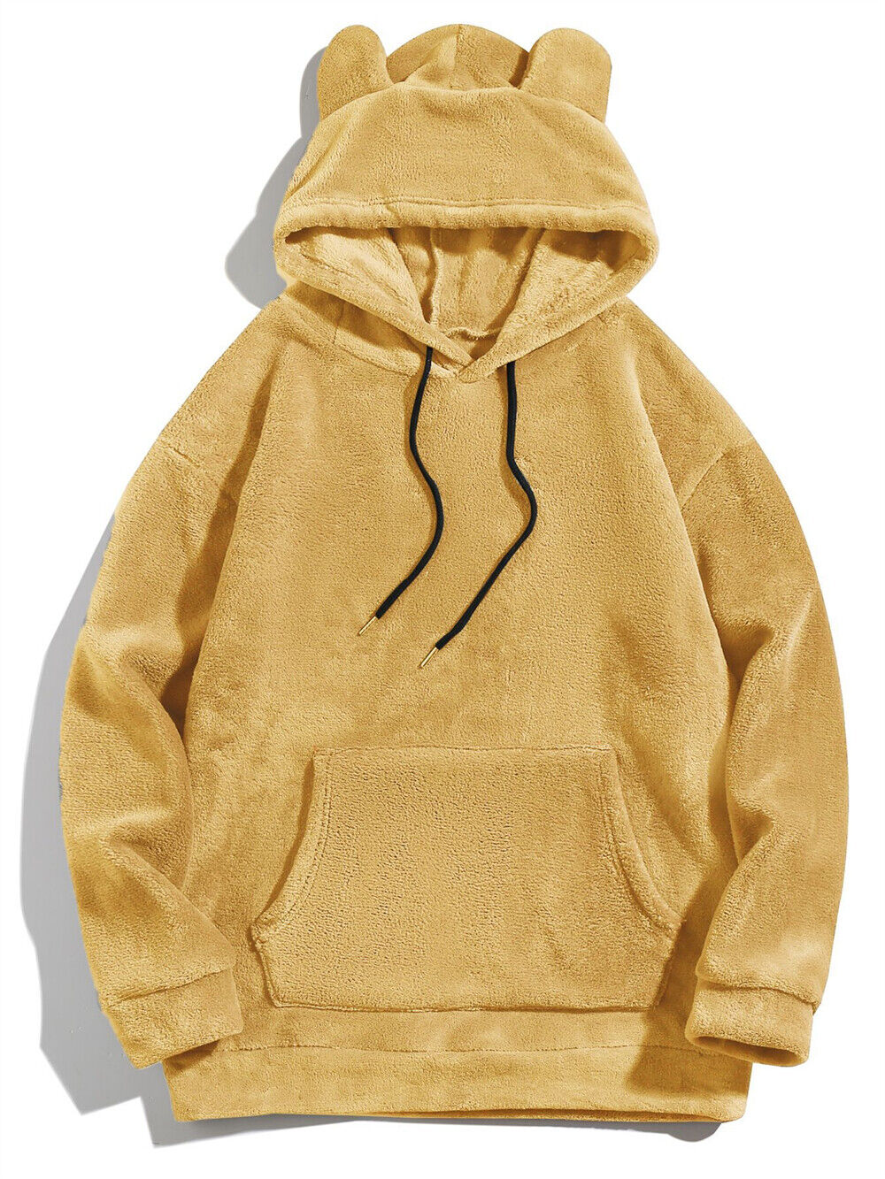 Fashion Mens Fleece Hoodie Workout Top Casual Hooded Coat Long Sleeve Sweatshirt - Picture 19 of 20