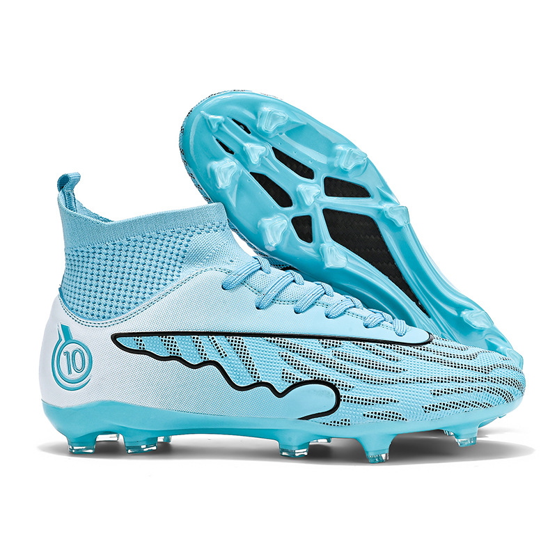 Kids Football Shoes Low Top Soccer Cleats Girls Boys Sports Breathable Comfort