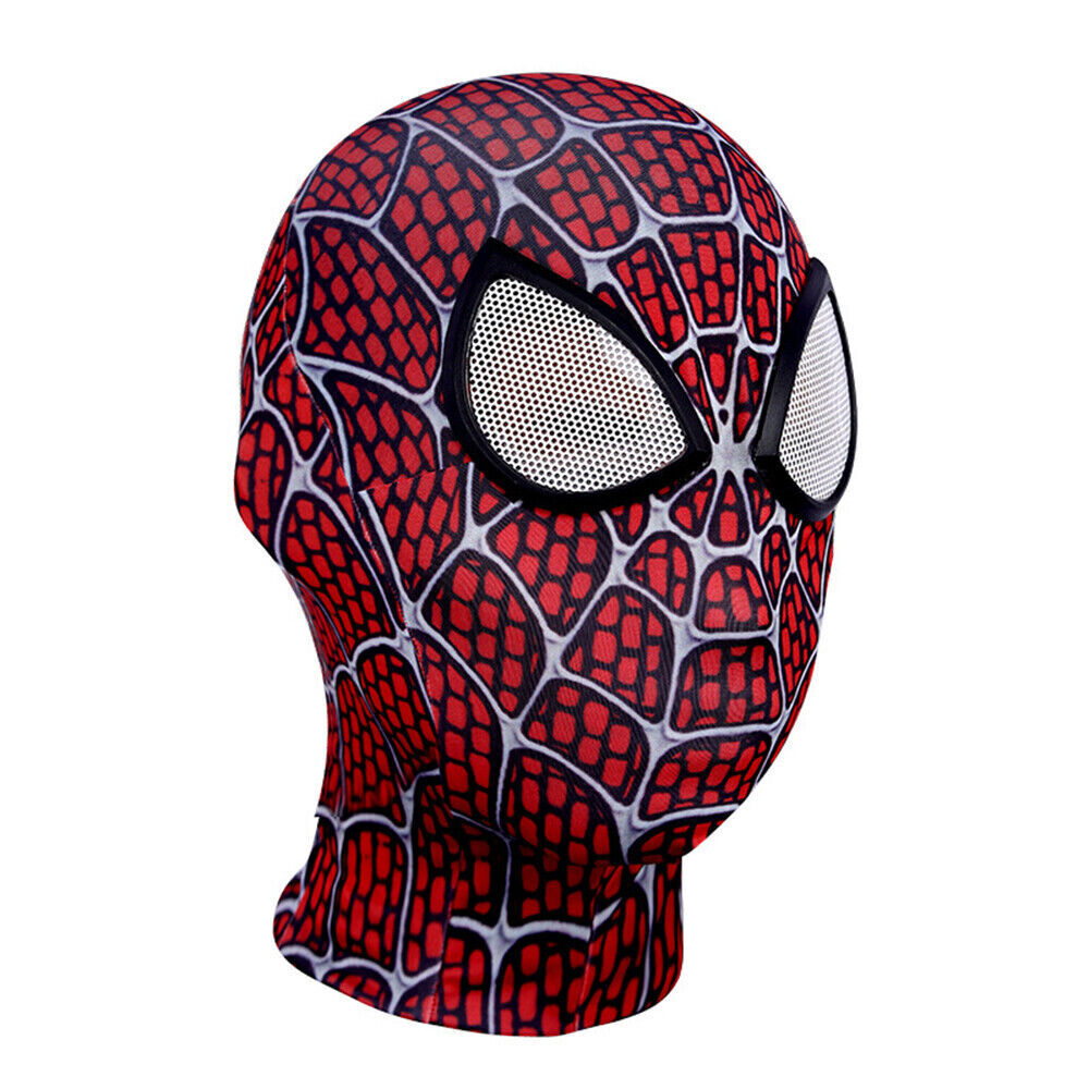 Marvel Spiderman Superhero Adult Full Mask Unisex Halloween Cosplay Head Cover_ - Picture 19 of 22