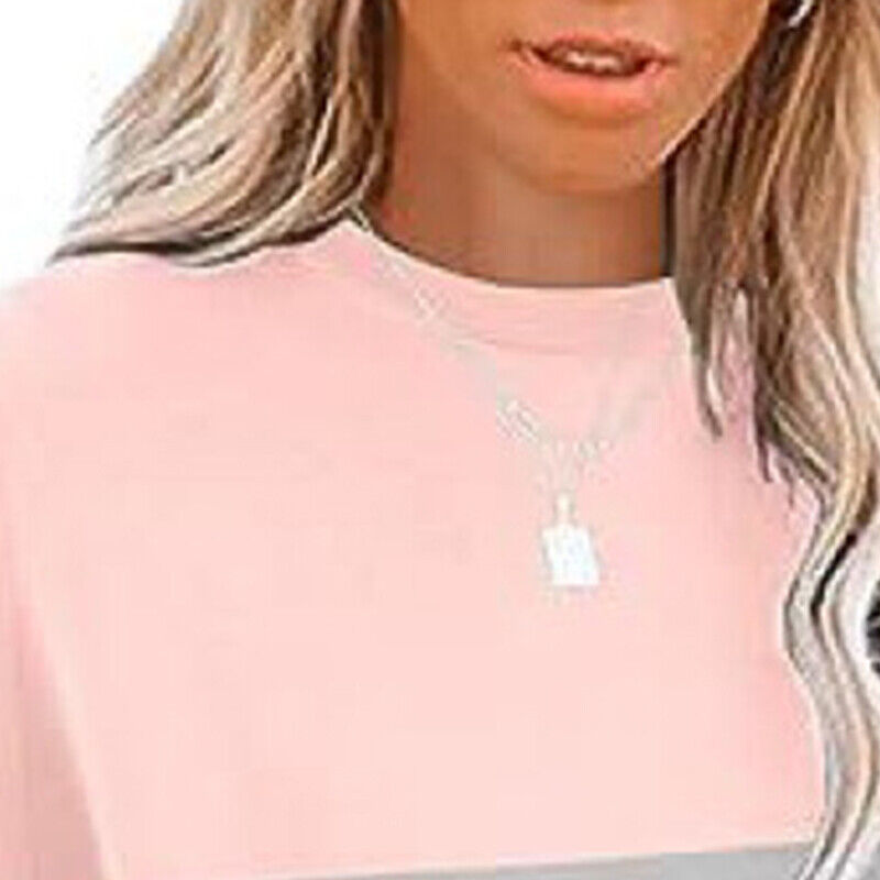 Casual Colorblocked Long Sleeve Hoodie Sweatshirt for Women Running Top - Picture 26 of 51
