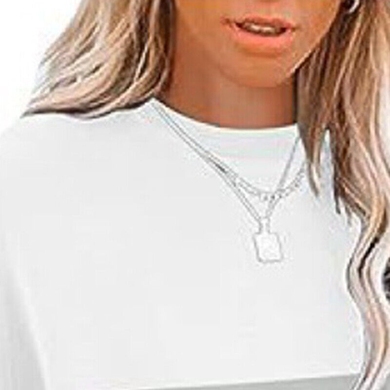 Casual Colorblocked Long Sleeve Hoodie Sweatshirt for Women Running Top - Picture 50 of 51