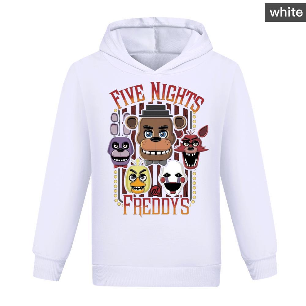 Five nights at Freddy's Hoodies Kids Boys Girls Casual Hooded Jumpers Tops UK - Picture 15 of 27
