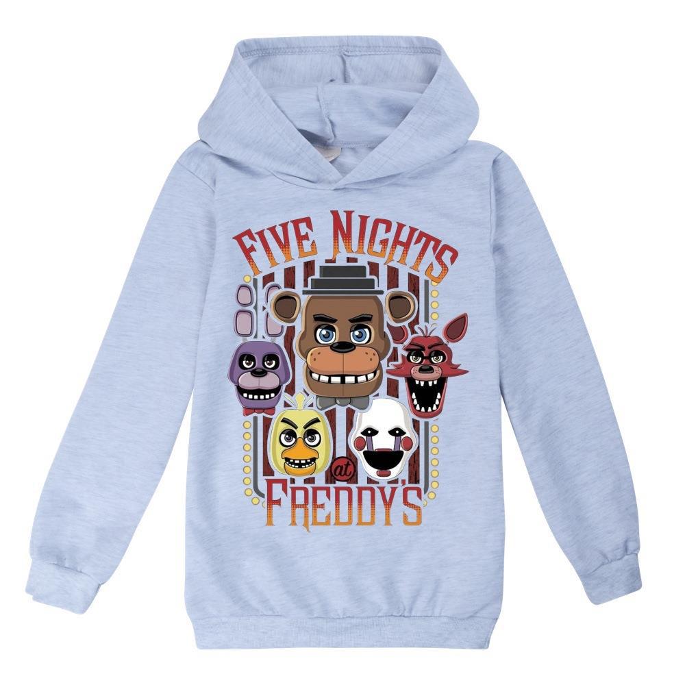Five nights at Freddy's Hoodies Kids Boys Girls Casual Hooded Jumpers Tops UK - Picture 19 of 27