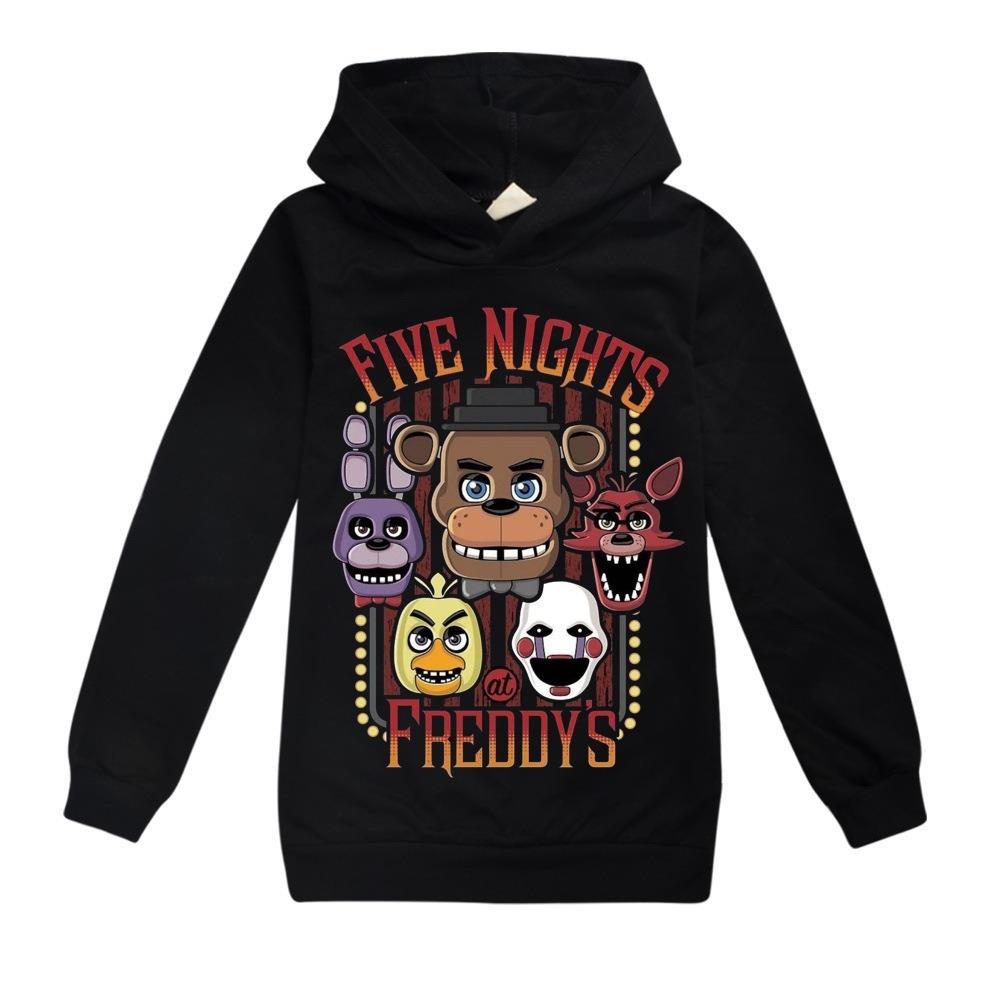 Five nights at Freddy's Hoodies Kids Boys Girls Casual Hooded Jumpers Tops UK - Picture 21 of 27