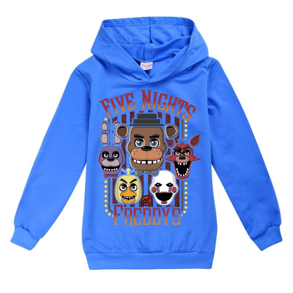 Five nights at Freddy's Hoodies Kids Boys Girls Casual Hooded Jumpers Tops UK - Picture 24 of 27