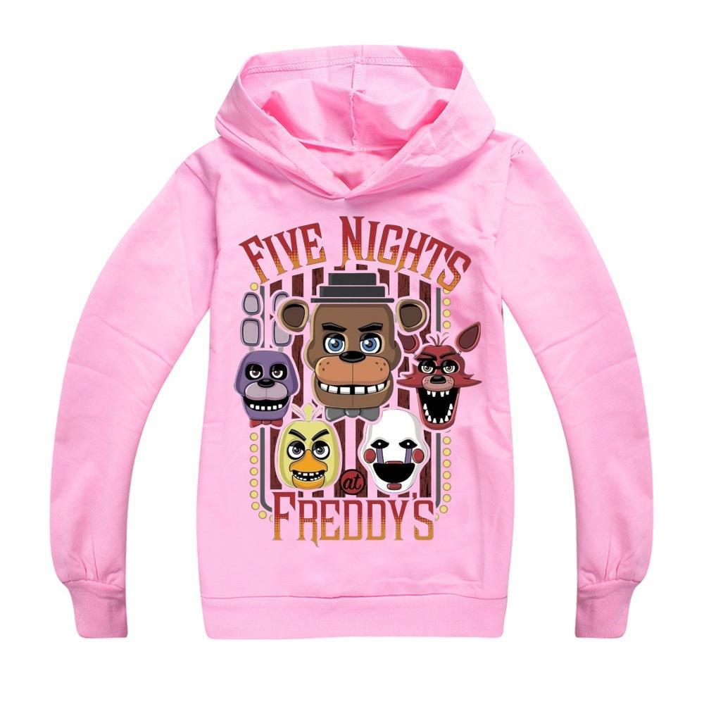 Five nights at Freddy's Hoodies Kids Boys Girls Casual Hooded Jumpers Tops UK - Picture 25 of 27