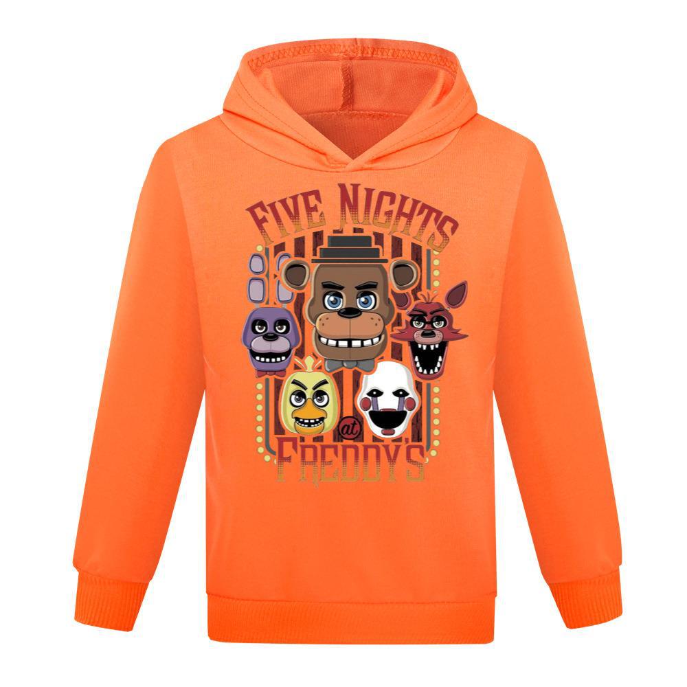 Five nights at Freddy's Hoodies Kids Boys Girls Casual Hooded Jumpers Tops UK - Picture 27 of 27
