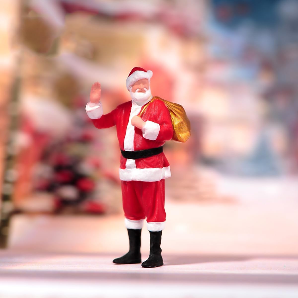 Miniaturas Diorama 1/18 1/24 1/64 1/43 1/87 Escala Navidad Serie Adornos Sce - Imagen 22 de 38