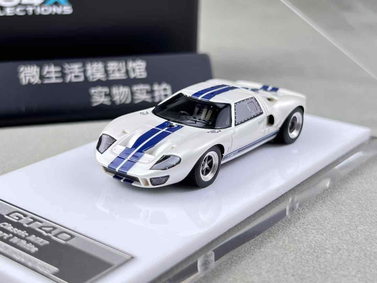 MY SCM 1:64 Frod GT40 mki 1960 le mans racing car modell(In Stock)