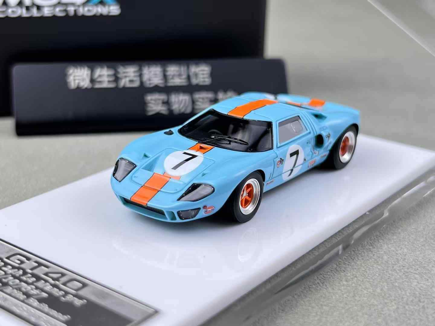 MY SCM 1:64 Frod GT40 mki 1960 le mans racing car modell(In Stock)