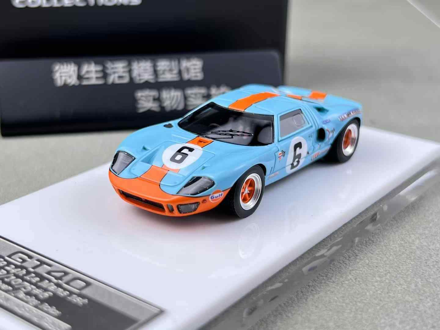 MY SCM 1:64 Frod GT40 mki 1960 le mans racing car modell(In Stock)