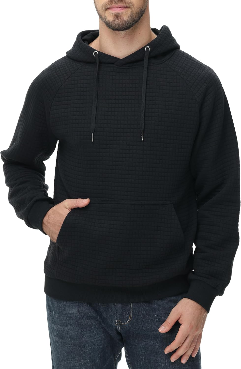 Men's Hoodie Sweatshirt Casual Pullover Hooded Sweatshirts Warm Lightweight - Picture 23 of 37