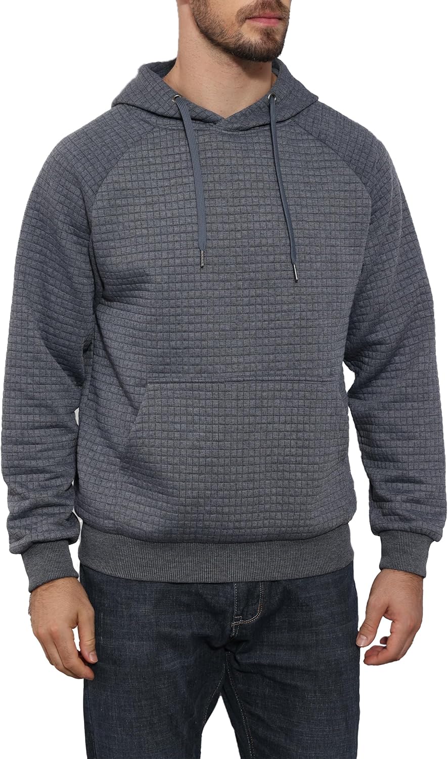 Men's Hoodie Sweatshirt Casual Pullover Hooded Sweatshirts Warm Lightweight - Picture 28 of 37