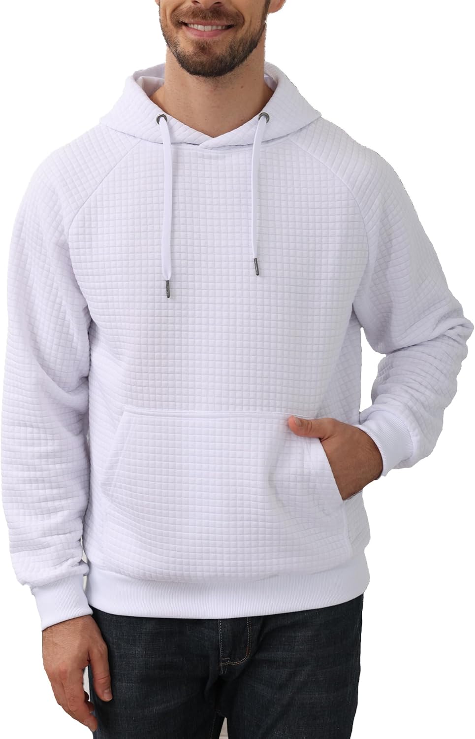 Men's Hoodie Sweatshirt Casual Pullover Hooded Sweatshirts Warm Lightweight - Picture 33 of 37