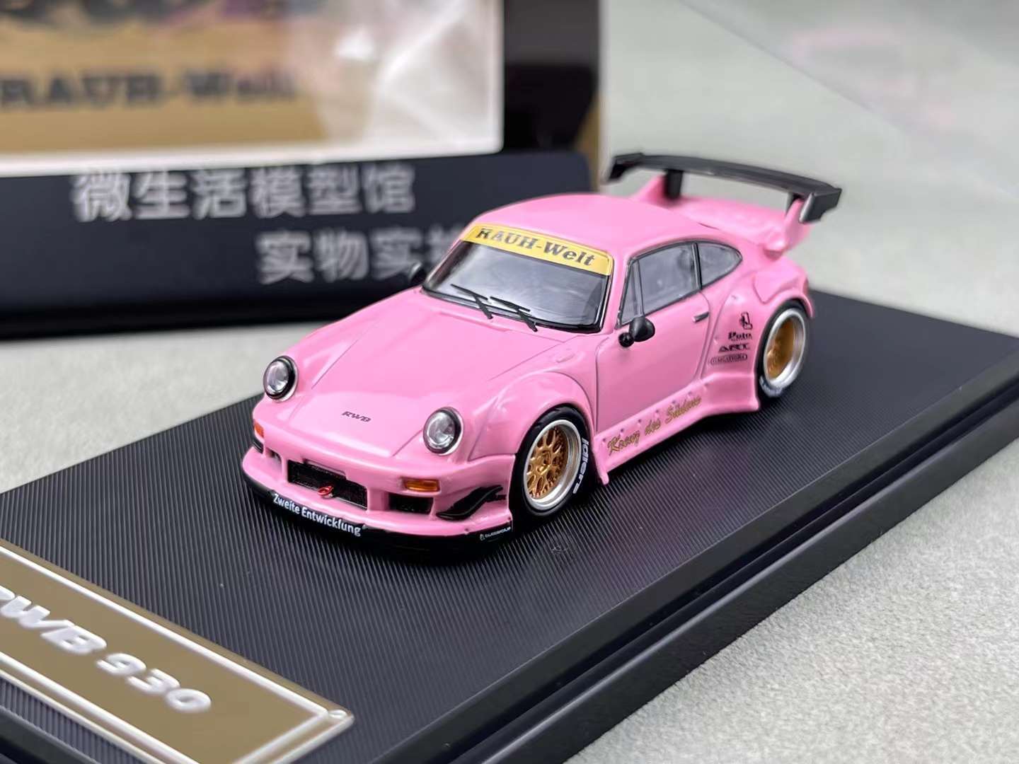 Star 1:64 Porsche RWB 930 GT Heckversion Wide Body modifiziertes Automodell - Bild 18 von 19