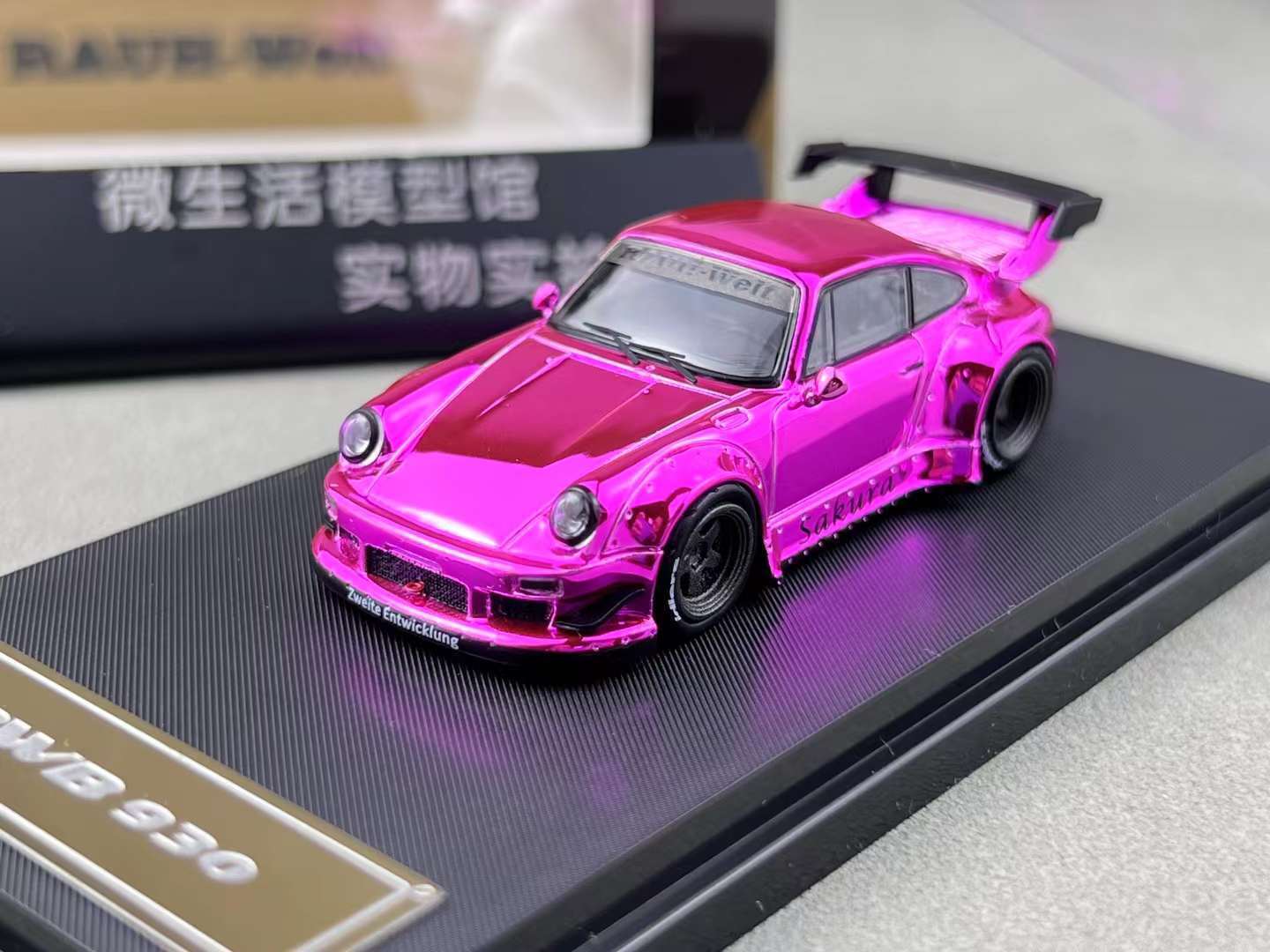 Star 1:64 Porsche RWB 930 GT Heckversion Wide Body modifiziertes Automodell - Bild 19 von 19