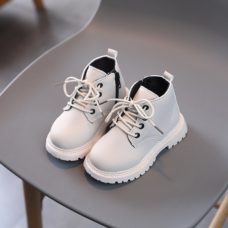 Kids Ankle Boots Boys Girls Winter Warm Snow Boots Chelsea Fur Lined Shoes Size - Picture 22 of 28