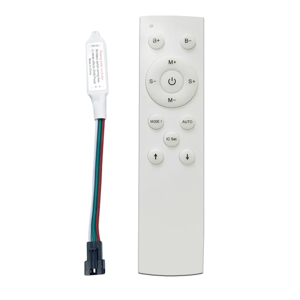 Running Water LED Controller With 12Key RF Remote For WS2811 Single Color DC12V - Picture 8 of 9