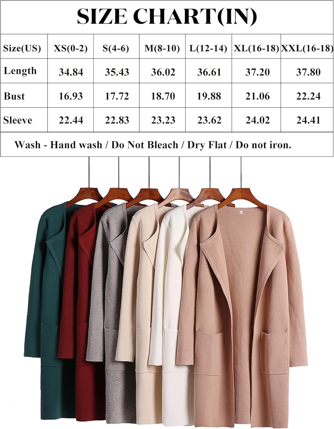 Women's Open Front Knit Lightweight Cardigan Coatigan Sweater Lady Jacket Coat - Picture 29 of 259