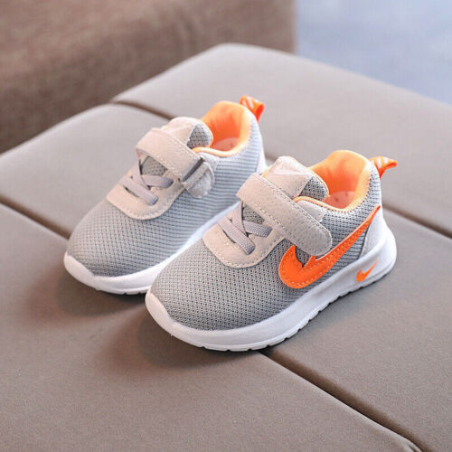 Girls Boys Toddler Running Trainer Sneakers Kids Casual Sports School Shoes Size