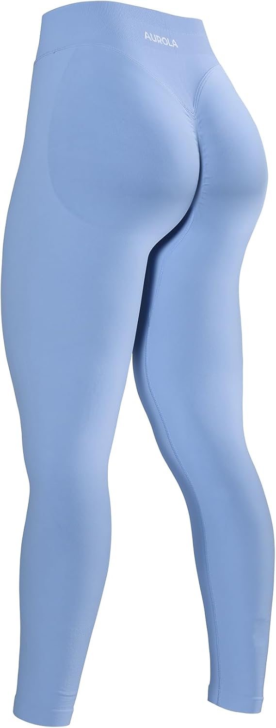 Leggings for Women Seamless Compression Tummy Control Leggings Yoga Pants - Picture 25 of 129