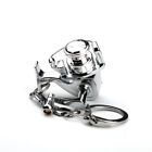 Metal Fishing Reel Keychain Crankable Fish Reel Keychain Mini Fishing Reel Craft