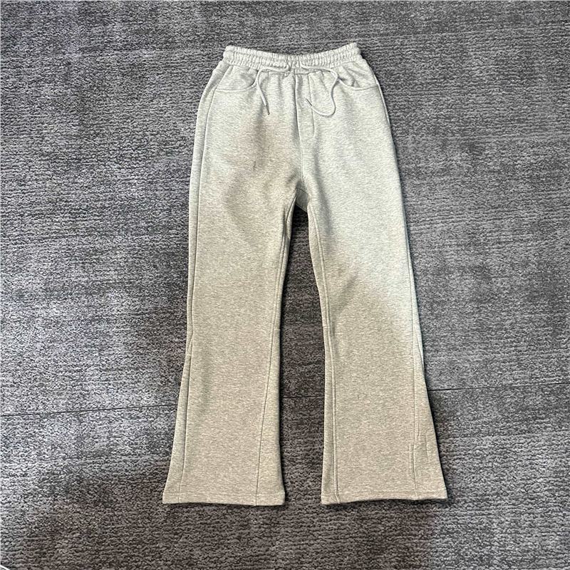 Men's fleece sweatpants heavy drop casual pants