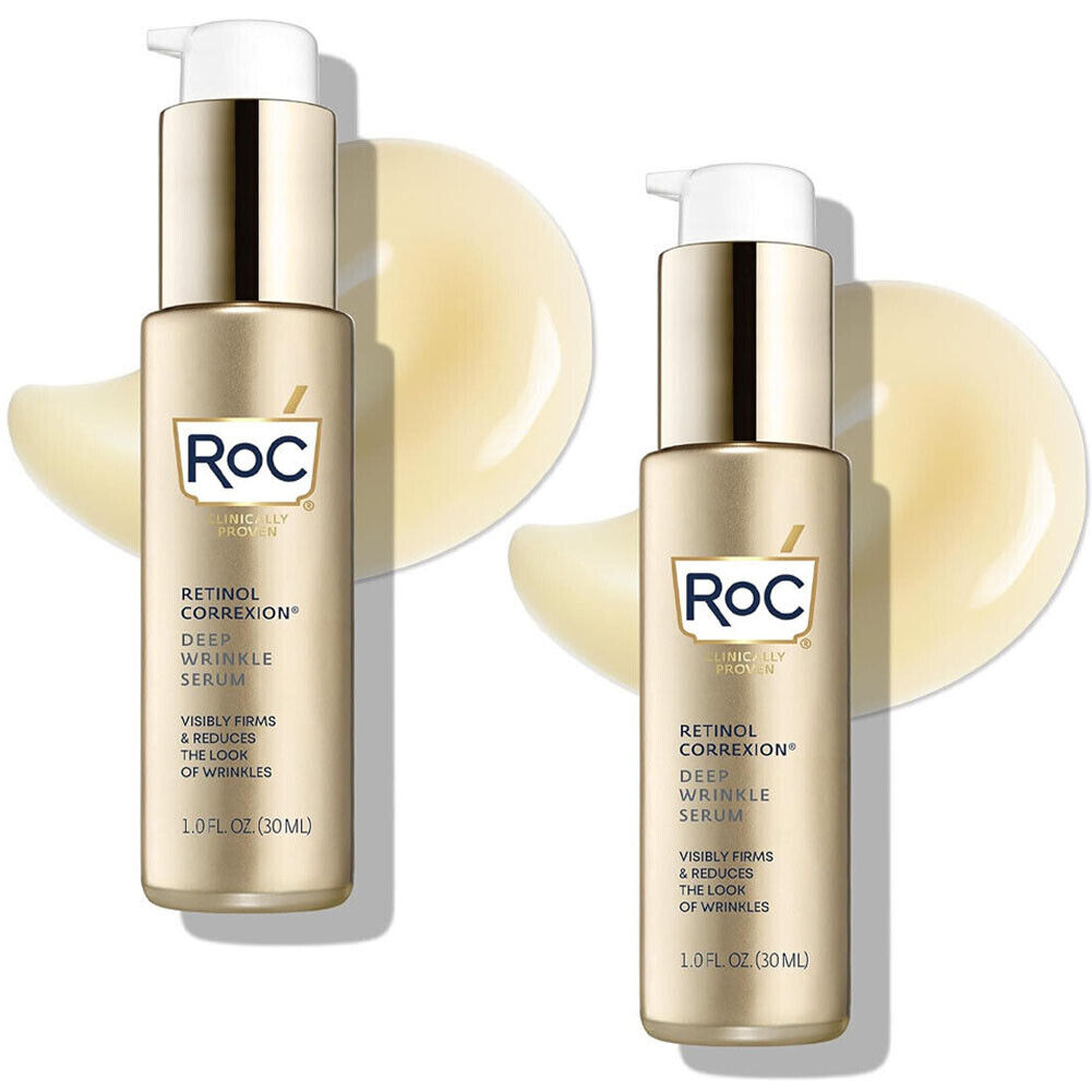 1/2PCS'RoC Retinol Correxion Deep Wrinkle Serum Anti-Aging Cream 1 fl oz USA