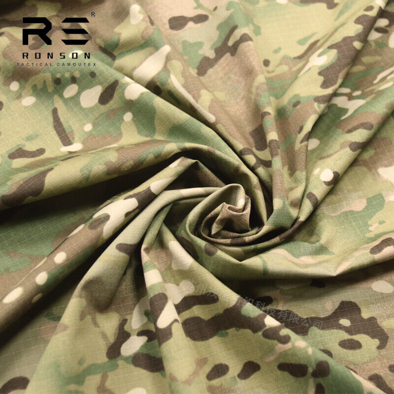 Camo Polyester Cotton Plaid Fabric All-Terrain Tactical Clothes Pants DIY - Picture 25 of 131