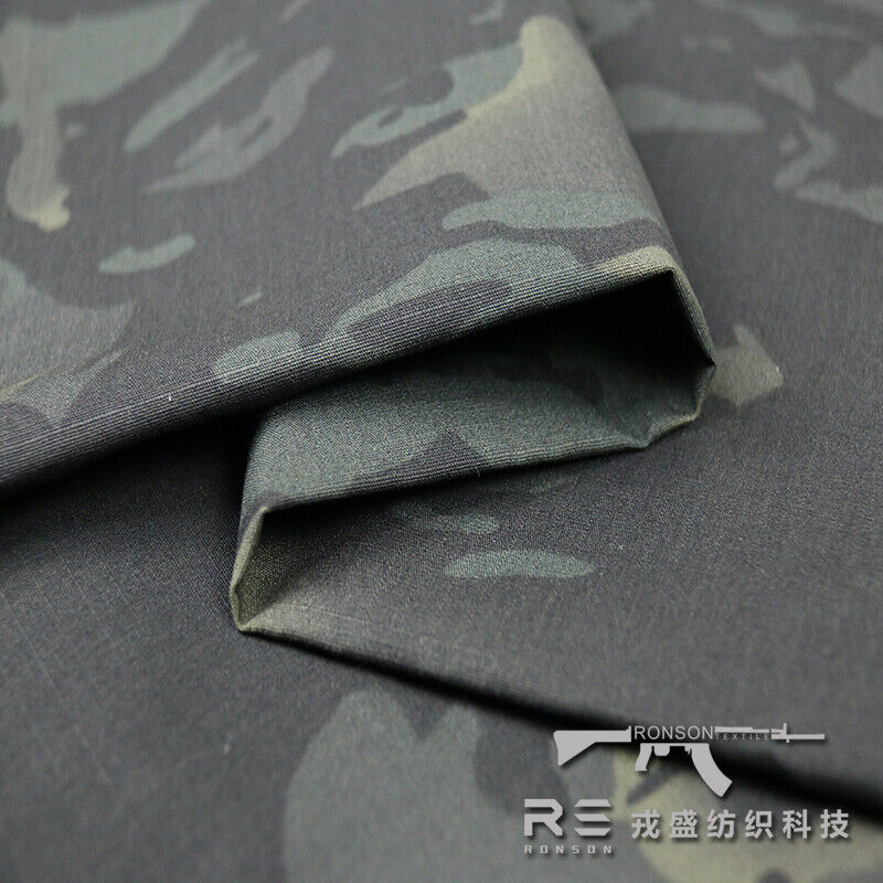 Camo Polyester Cotton Plaid Fabric All-Terrain Tactical Clothes Pants DIY - Picture 33 of 131