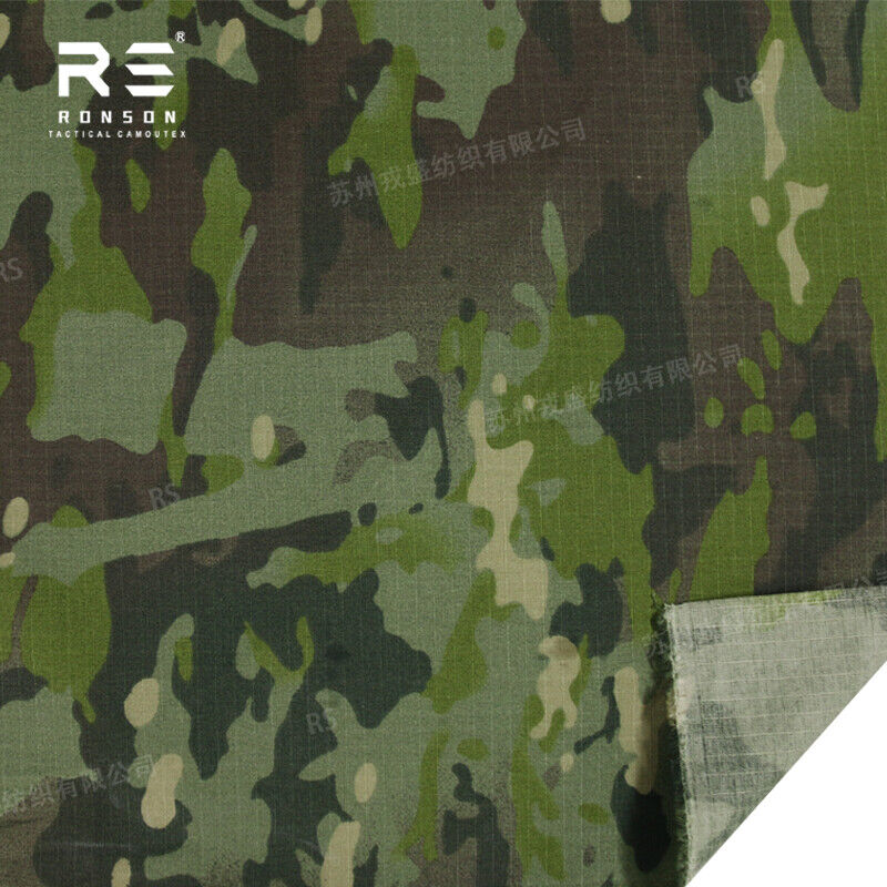 Camo Polyester Cotton Plaid Fabric All-Terrain Tactical Clothes Pants DIY - Picture 36 of 131
