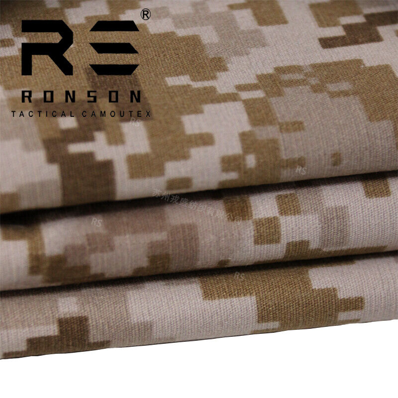 Camo Polyester Cotton Plaid Fabric All-Terrain Tactical Clothes Pants DIY - Picture 43 of 131